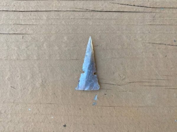Raw stone is used for making the Stone Arrowhead
